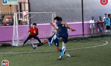 पूर्वाञ्चल विश्वविद्यालय कप फुटसलमा काष्ठमण्डप क्लब विजयी