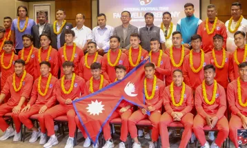 Nepal's national football team is travelling to Myanmar for friendly football matches