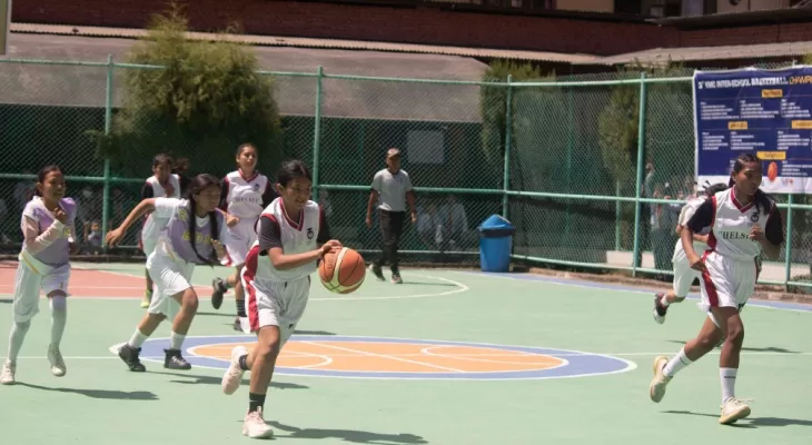 जेनिथ अन्तरविद्यालय बास्केटबल प्रतियोगिताको क्वाटरफाइनलमा