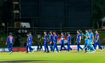 नेपाल क्रिकेट टोली आज स्वदेश फर्कदै