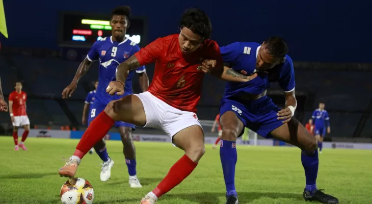 अञ्जन पेनाल्टीमा चुकेपछि नेपालले म्यानमारसँग गोलरहित बराबरी खेल्यो