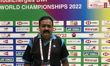 ब्याडमिन्टनका अम्पायर अर्याल एसियाली खेलकुदका लागि छनोट