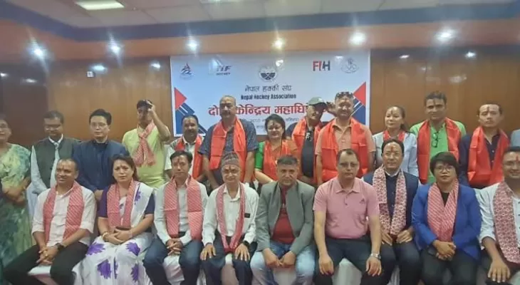 नेपाल हक्की संघको अध्यक्षमा अनिलप्रसाद शर्मा निर्विरोध चयन