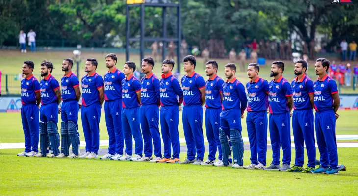 एसिया कपमा पराजयपछि एकदिवसीय वरियतामा नेपाल यथावत