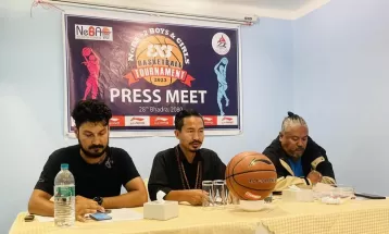 नेबा बास्केटबल शुक्रबारदेखि