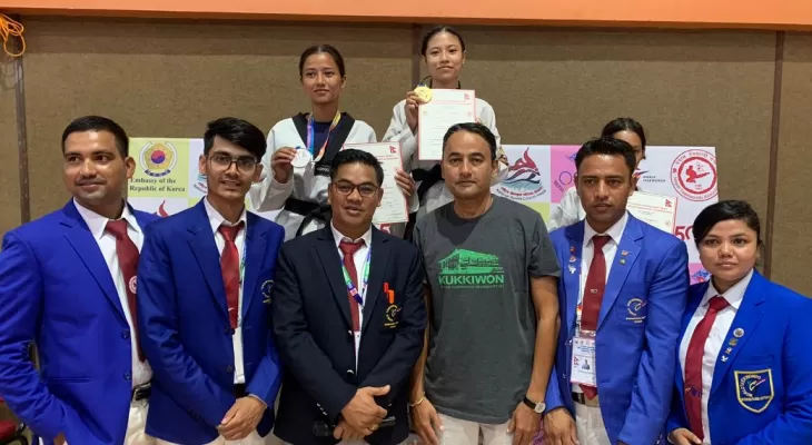 अन्तर्राष्ट्रिय तेक्वान्दो प्रतियोगितामा शुभाङ्गीलाई स्वर्ण
