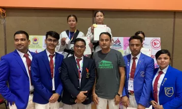 अन्तर्राष्ट्रिय तेक्वान्दो प्रतियोगितामा शुभाङ्गीलाई स्वर्ण
