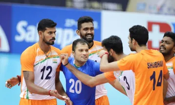 एसियाली खेलकुद : भलिबलमा भारतले कम्बोडियालाई हरायो