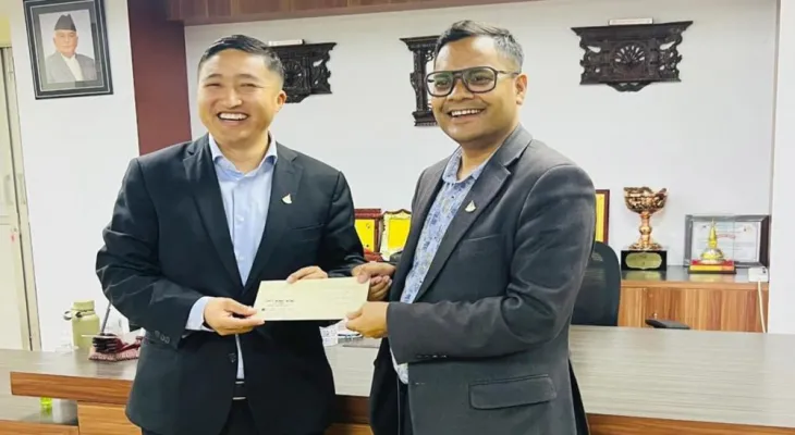 सदस्य सचिव घिसिङ चीन प्रस्थान