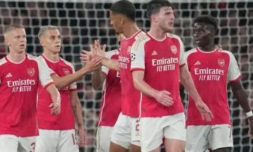 युरोपियन च्याम्पियन्स लिगको पहिलो खेलमा आर्सनलको सानदार जित