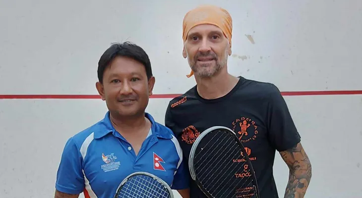 आयोजक र क्लब इन्टरनेसनल स्क्वास टिम च्याम्पियन्सीपको शीर्षस्थानमा