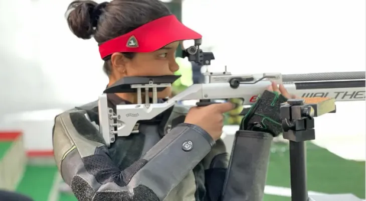 19th Asian Games: Bhandari sets a record for the country