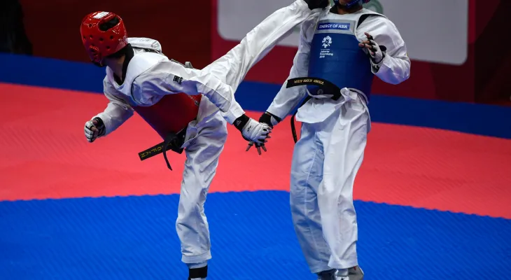 Four athletes from Nepal were defeated in taekwondo at the 19th Asian Games
