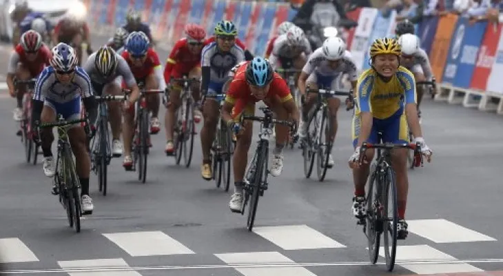 एसियाली खेलकुद : साइक्लिङमा सुरज र उषाले दूरी पूरा गरेनन्