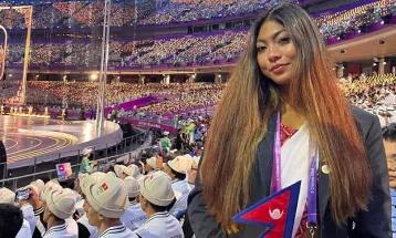 एसियाली खेलकुद : पौडीमा अनुशिया २५ औं स्थानमा