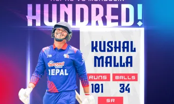 टि२० आई क्रिकेट इतिहासमा कुशल र दिपेन्द्रको दुर्लभ विश्व कीर्तिमान