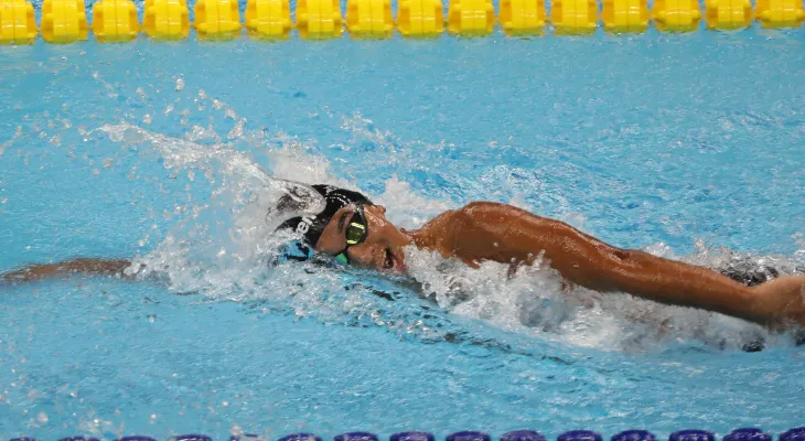 एसियाली खेलकुद : पौडीतर्फ अनुशिया हिटबाटै बाहिरिन्