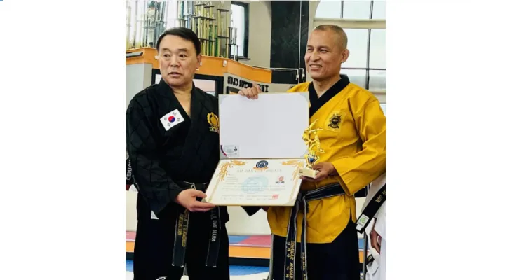 ग्रान्डमास्टर महर्जनलाई आठौँ डानको पदवी