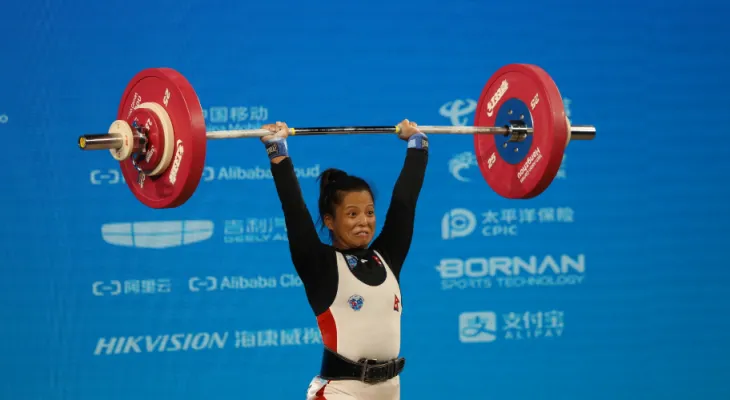 एसियाली खेलकुद : भारोत्तोलनमा टीकामाया गुरुङ बाहिरिइन