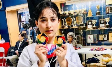 सन्दीपाले जितिन् अमेरिकामा दोहोरो स्वर्ण पदक