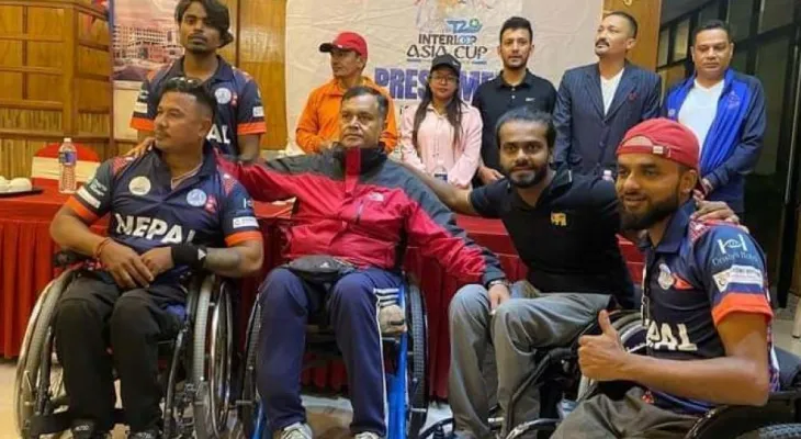 नेपालमा बुधबारबाट टि-२० ह्विलचियर क्रिकेट एसिया कप हुँदै