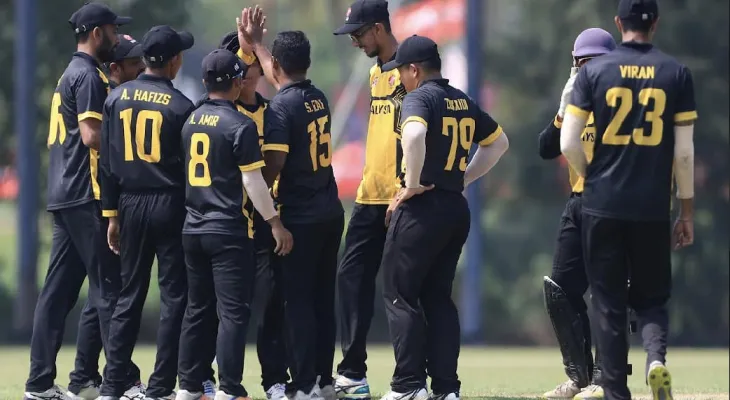 एसियाली खेलकुद : पुरुष क्रिकेटमा मलेसिया बङलादेशसँग २ रनले पराजित