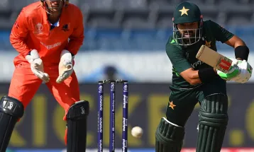 विश्वकप क्रिकेटमा पाकिस्तानले नेदरल्यान्ड्सलाई दुई सय ८७ रनको लक्ष्य दियो