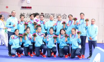 Nepal wins their first medal at the 19th Asian Games