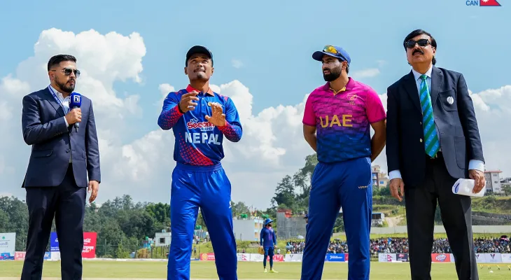 टी–२० क्रिकेट सिरिजमा नेपाल र युएई भिड्दै