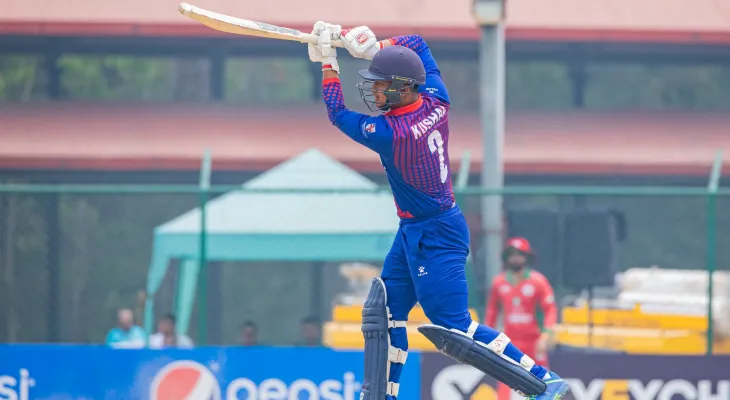 त्रिकोणात्मक टी–२० सिरिज : नेपालले दोस्रो विकेट गुमायो