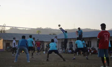 दोस्रो बकैया गाउँपालिका स्तरीय पुरुष भलिबल प्रतियोगिता सुरु