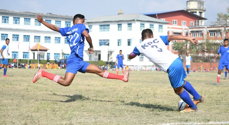 आइजिपी रनिङ शिल्ड फुटबल प्रतियोगिता सुरू