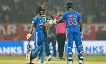 अस्ट्रेलियाविरुद्धको टी-२० सिरिजमा भारत विजयी