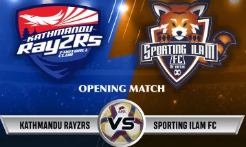 एनएसएलको उदघाटन खेलमा काठमाडौं र इलाम भिड्दै