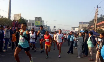 The Nepalgunj Marathon has begun