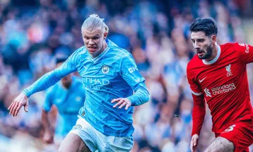 इङलिश प्रिमियर लिग : म्यानचेस्टर सिटी लिभरपुलसँग बराबरीमा रोकियो