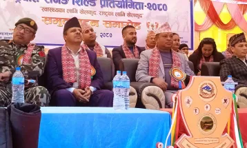 चाँगुनारायण नगरस्तरीय राष्ट्रपति रनिङ शिल्ड प्रतियोगिता सुरु