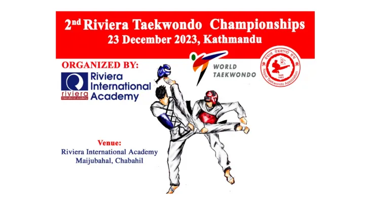 दोश्रो रिभेरा तेक्वान्दो च्याम्पियनसिप पौष ७ मा
