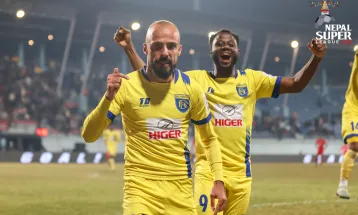 एनएसएलमा धनगढीको अपराजित यात्रा कायमै, काठमाडौँसँग बराबरी खेल्यो