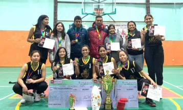 टाइम्स र रोयललाई नखिपोट बास्केटबल उपाधि