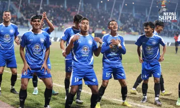 Jhapa FC defeats Dhangadhi FC in the Nepal Super League