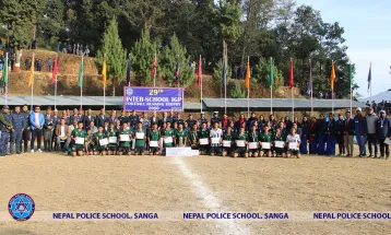 आइजीपी रनिङ ट्रफी फुटबलमा सैनिक आवासीय महाविद्यालय भक्तपुर प्रथम