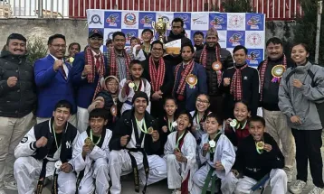 एसकेबीसी तेक्वान्दोमा लैनचौर च्याम्पियन