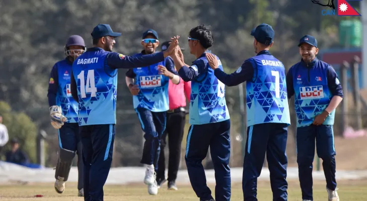 प्रधानमन्त्री कप क्रिकेट : आर्मीमाथी बागमतीको जित