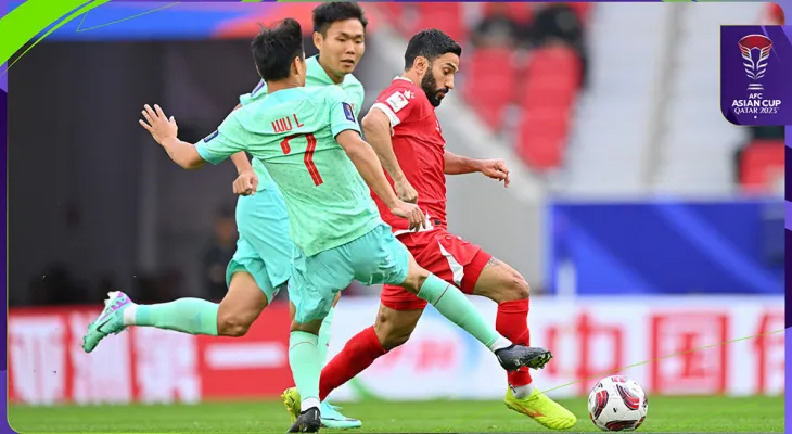 एशियन कपः चीन र लेबनान गोलरहित बराबरीमा