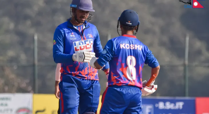 प्रधानमन्त्री कप क्रिकेट : आर्मीविरुद्ध कोशी ८८ रनमा अलआउट