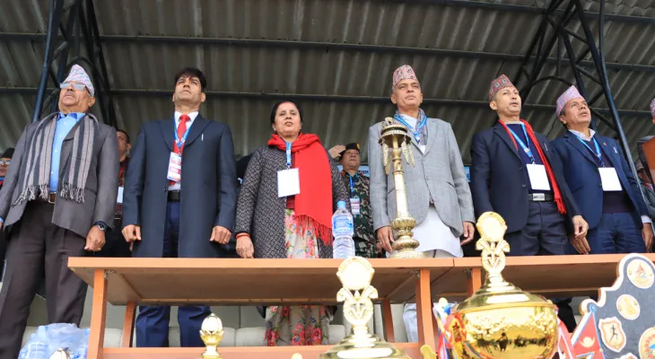 बुटवल उपमहानगरपालिकाको आयोजनामा राष्ट्रपति रनिङ शिल्ड सुरु