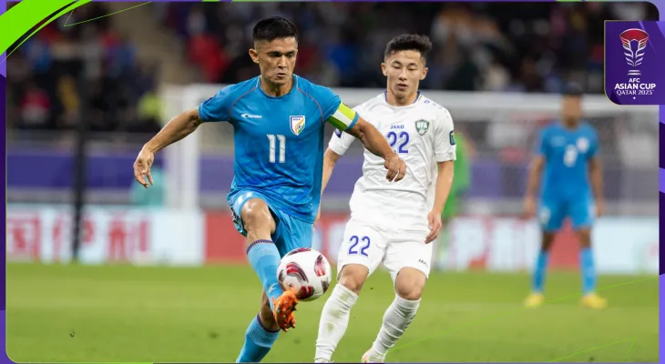 उज्बेकिस्तानसँग ३–० ले पराजित हुँदै भारत एसियन कपबाट बाहिरियो