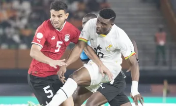 अफ्रिकन कप : इजिप्ट र घाना २-२ गोलको बराबरीमा रोकिए