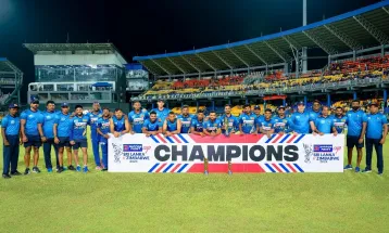 तेस्रो टी–२० मा श्रीलङ्का ९ विकेटले विजयी, जिम्बाब्वे ८२ रनमा अलआउट